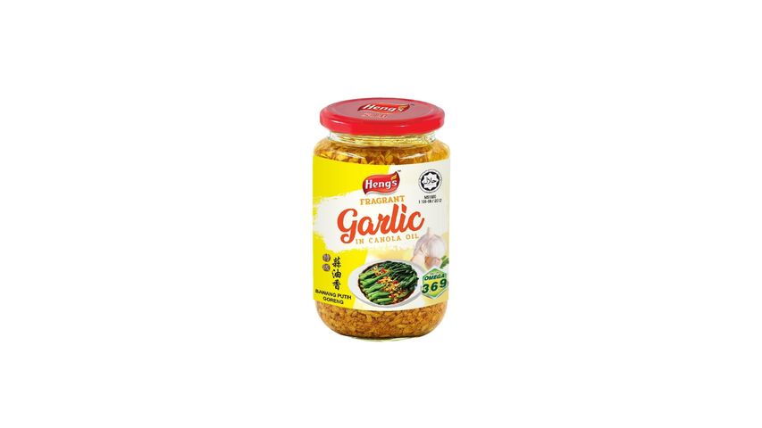 Heng's Fragrant Garlic in Canola Oil 300g
