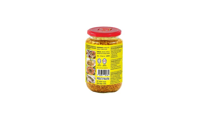 Heng's Fragrant Garlic in Canola Oil 300g