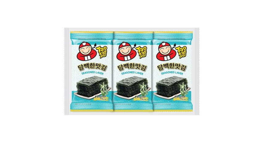 Tao Kae Noi Seasoned Laver (Original) 3 x 4g