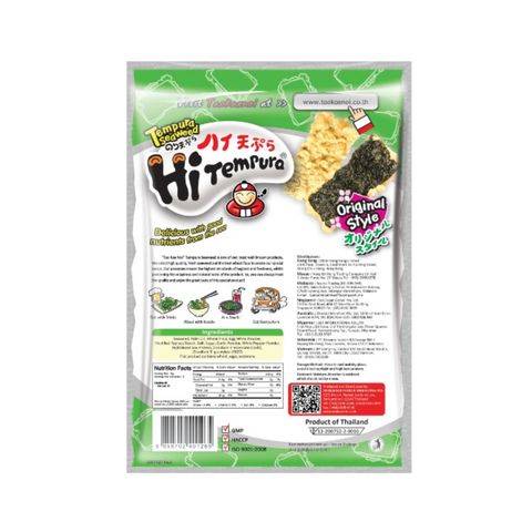 Tao Kae Noi Tempura Seaweed (Original) 40g