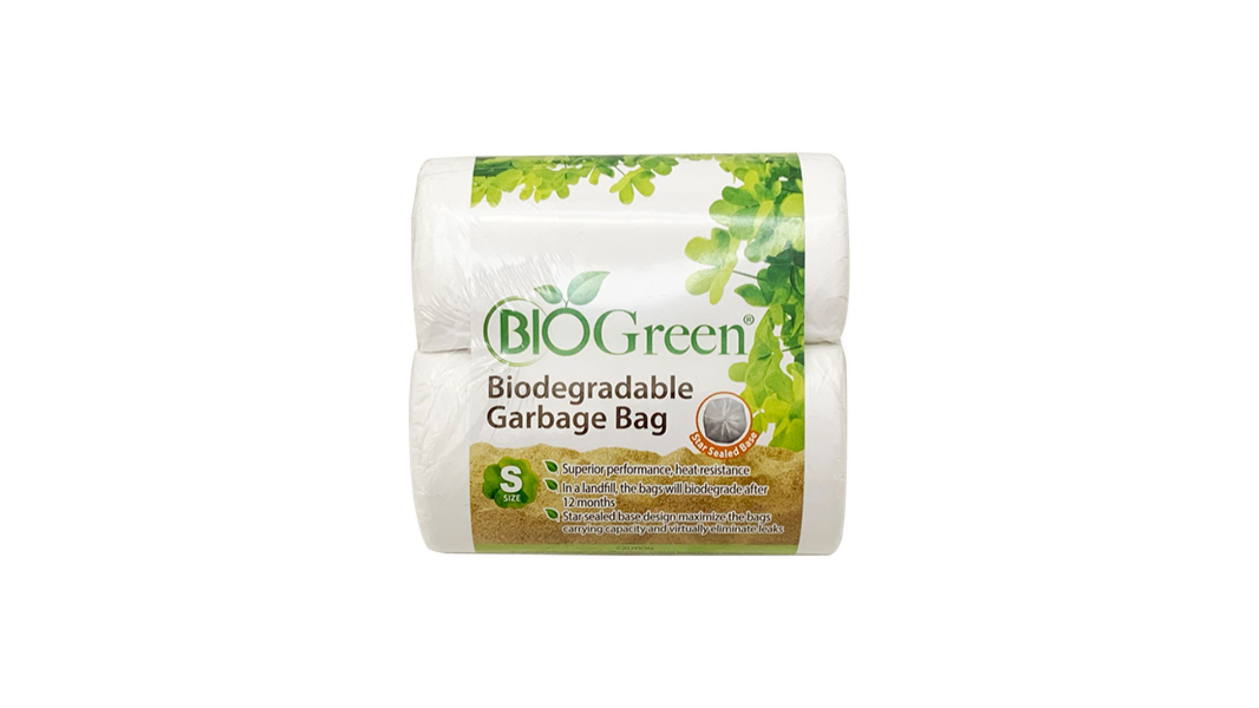Biogreen Biodegradable Garbage Bag / Trash Bag (S) 100pcs delivery