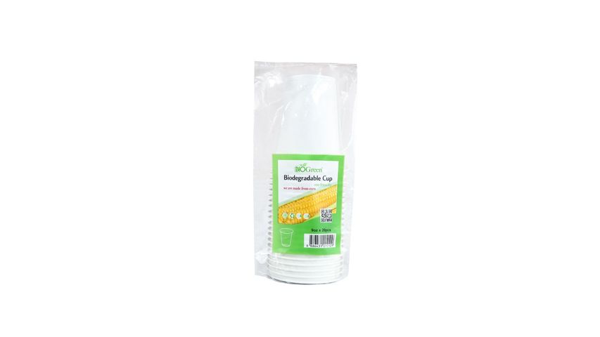 Biogreen Biodegradable 9oz Cup 20s