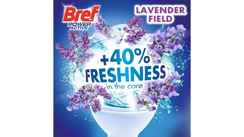 Bref Power Active Lavender Toilet Bowl Cleaner 50g