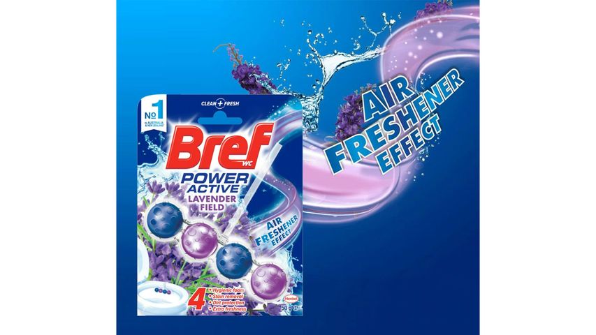 Bref Power Active Lavender Toilet Bowl Cleaner 50g