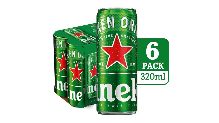 53030002 Heineken 6s Can | 6x330 毫升