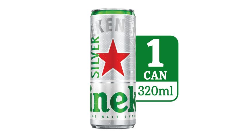 [GWP] Heineken Silver Lager Beer Can 320ml