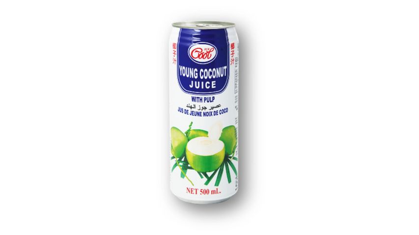 Ice Cool Young Coconut Juice with Pulp (Regular) 500ml
