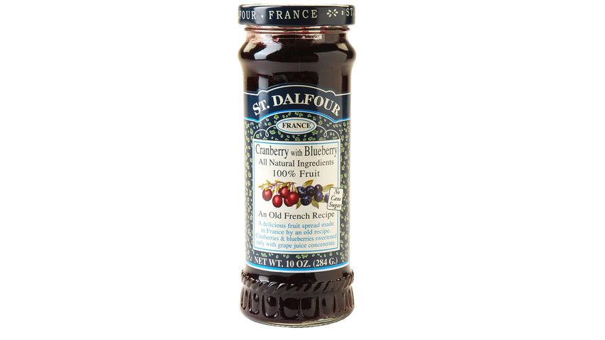 St Dalfour Cranberry with Blueberry Jam 284g