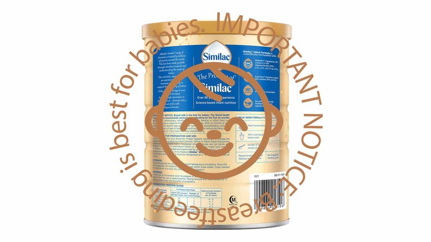 Similac 5MO Stage 1 Infant Milk Formula (0-12 Months) 850g