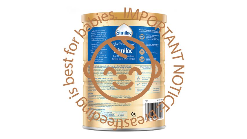 Similac 5MO Stage 2 Follow-on Milk Powder Formula (6+ Months) 850g