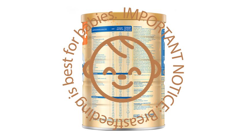 Similac 5MO Stage 2 Follow-on Milk Powder Formula (6+ Months) 850g