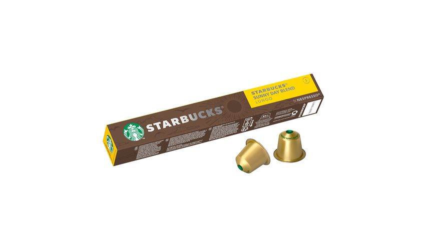 Starbucks Sunny Day Blend By Nespresso Coffee Capsules 10 Pieces
