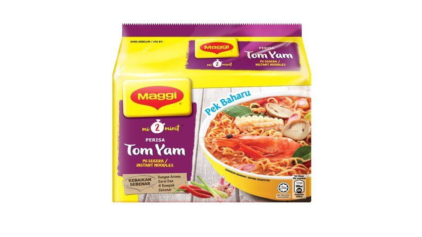 Maggi 2-Min Noodles (Tom Yam) 5 x 80g