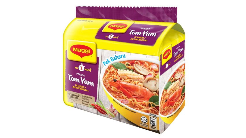 Maggi 2-Min Noodles (Tom Yam) 5 x 80g