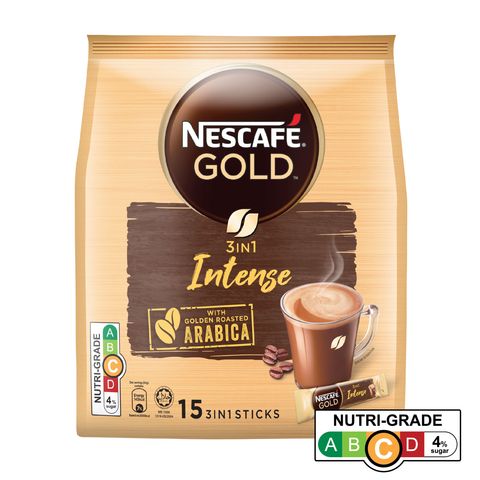 Nescafe Gold 3 in 1 Intense 15 x 34g