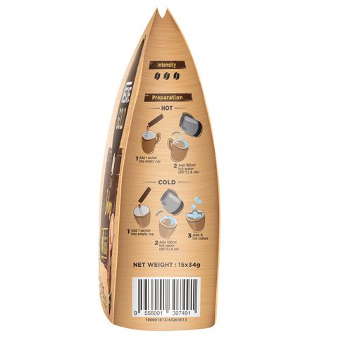 Nescafe Gold 3 in 1 Intense 15 x 34g