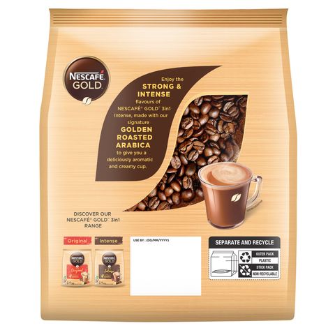 Nescafe Gold 3 in 1 Intense 15 x 34g