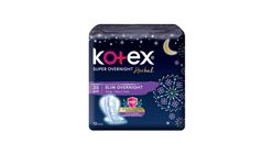 KOTEX Super Overnight Herbal Slim Pad 35cm 99.9% Anti-Bacterial Protection Up to 10 Hours Leakage Protection (For Heavy Flow) 12s