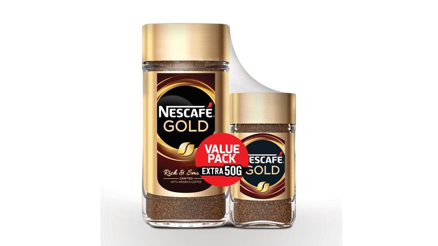 Nescafe Gold Pure Soluble Coffee 200g + Free 50g