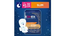 KOTEX SOFT N SMOOTH OVERNIGHT WINGS 32CM 18S