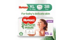 Huggies Platinum Naturemade Pants XL 38s