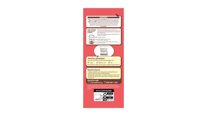 Nestum 3-in-1 Oats Cereal Milk Drink Satchet 15s x 30g