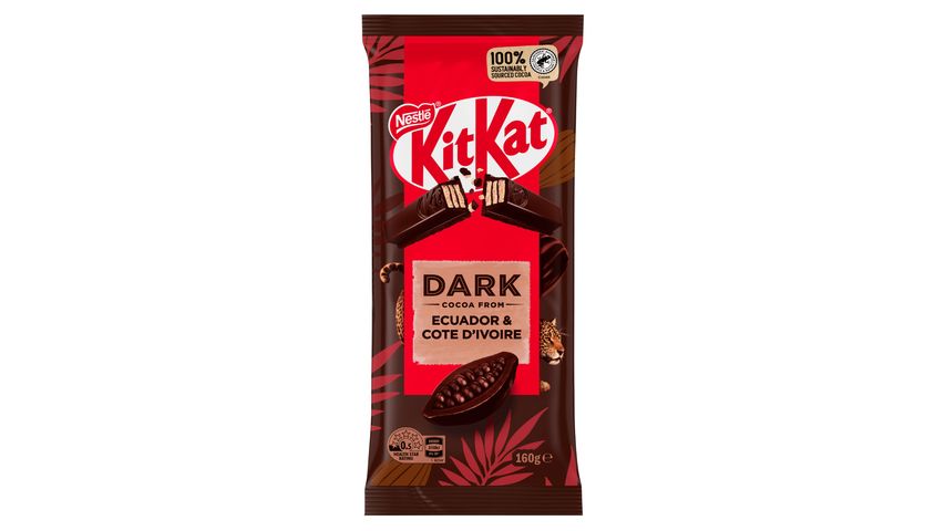 Kit Kat Dark Block Chocolate 160g