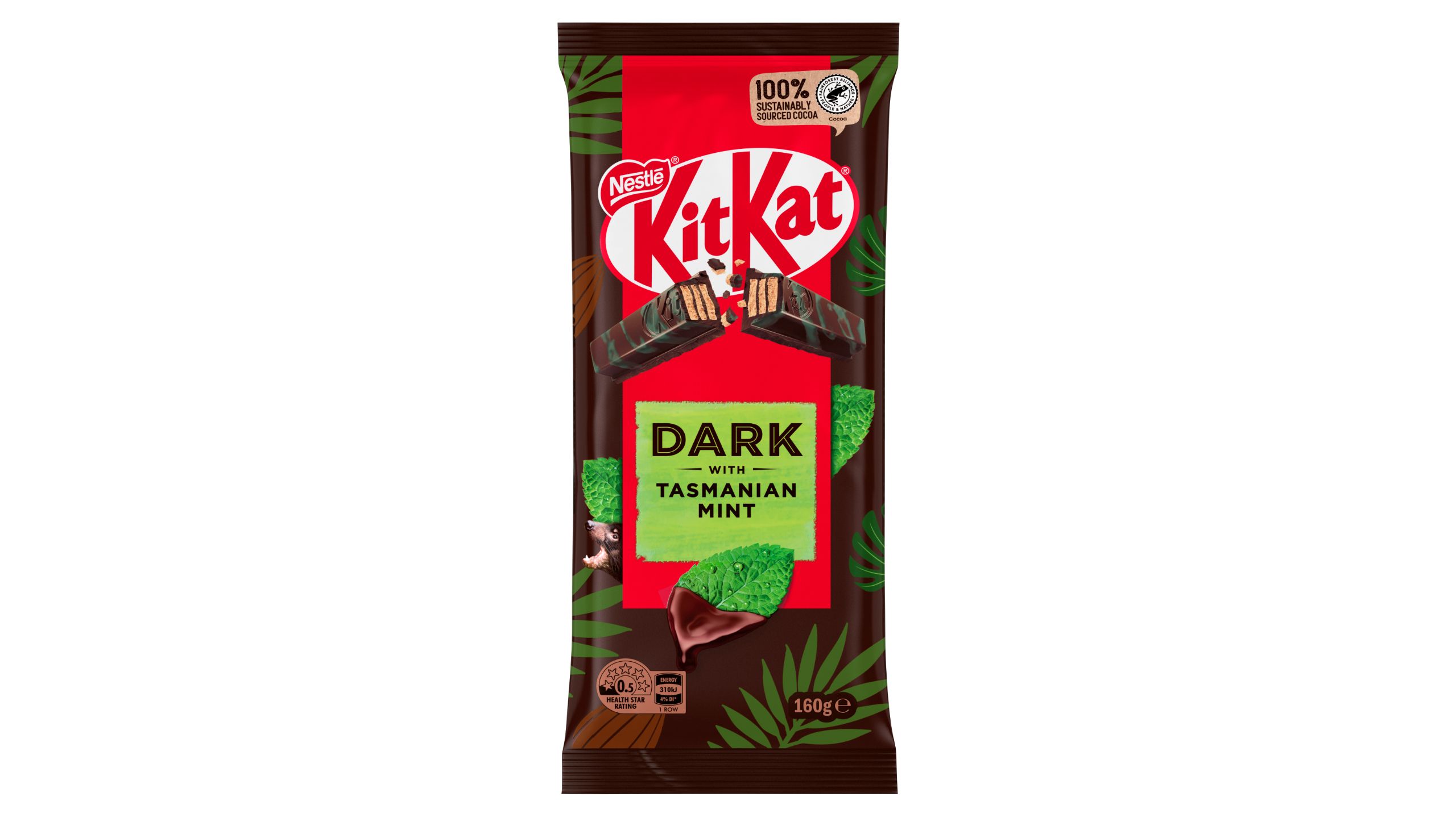 Kit Kat Dark Mint Block Chocolate 160g delivery near you in