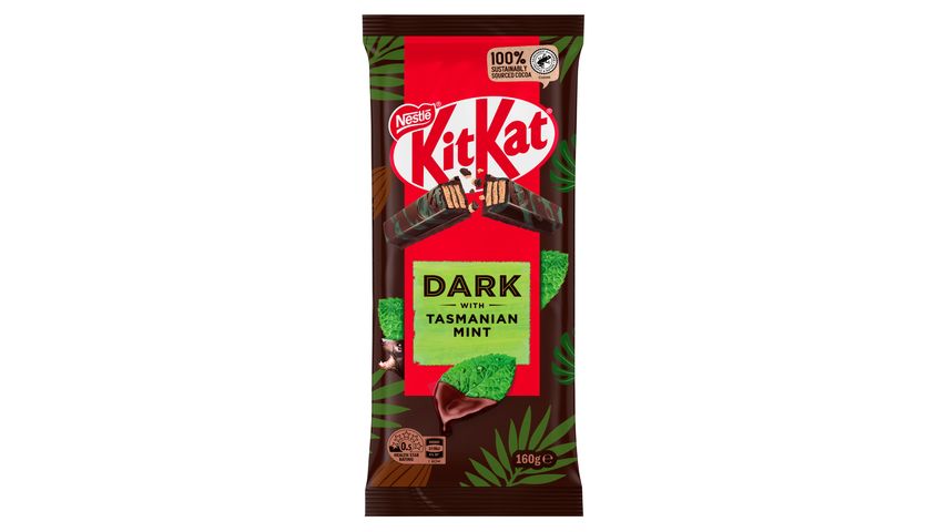 Kit Kat Dark Mint Block Chocolate 160g