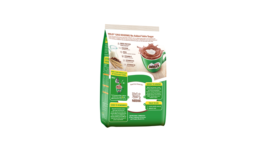 Milo Gao Kosong Powder 750g
