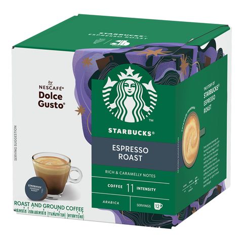 Starbucks Espresso Roast by NESCAFE Dolce Gusto Coffee Capsules 12s