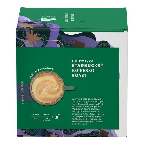 Starbucks Espresso Roast by NESCAFE Dolce Gusto Coffee Capsules 12s