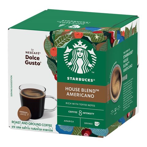 Starbucks House Blend Americano by NESCAFE Dolce Gusto Coffee Capsules 12s