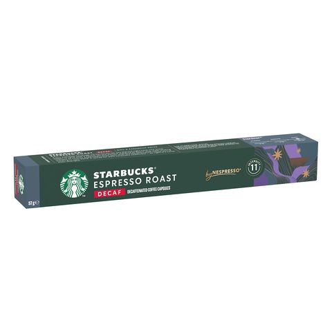 Starbucks Espresso Roast Decaf by NESPRESSO Coffee Capsules 10s
