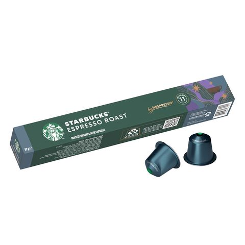 Starbucks Espresso Roast by NESPRESSO Coffee Capsules 10s