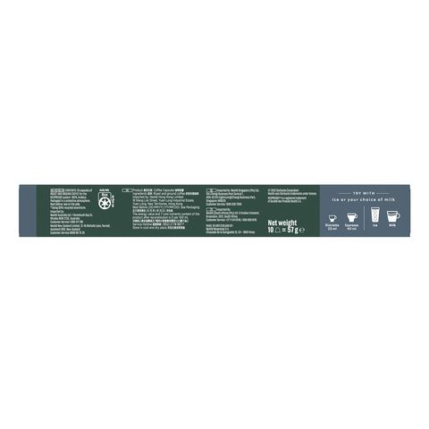 Starbucks Espresso Roast by NESPRESSO Coffee Capsules 10s