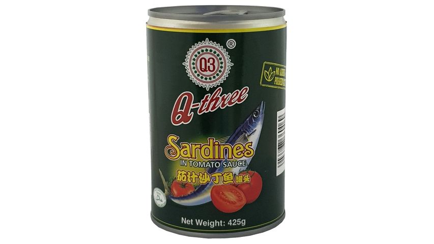 Q3 Sardines In Tomato Sauce 425g