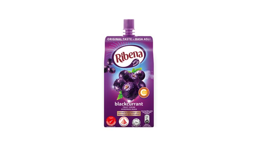 Ribena Cheerpack Original Taste Blackcurrant Fruit Drink 300ml