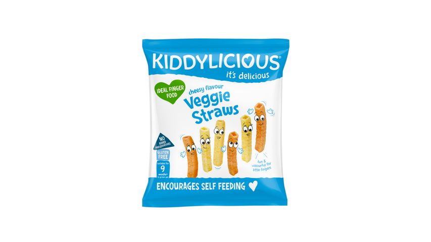 Kiddylicious Cheesy Straws 12g