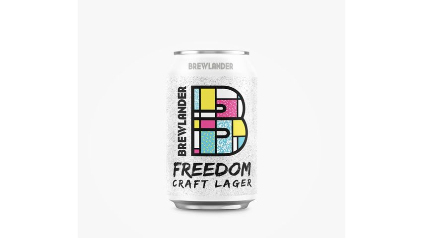 Brewlander Freedom Craft Lager Can 1pc x 330ml