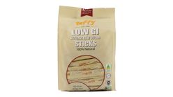 Taffy Low Gi Natural Raw Sugar Sticks 100g