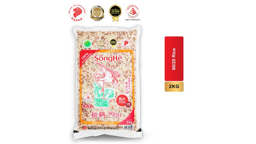 SongHe 8020 Mixed Fragrant + Red Rice 2kg