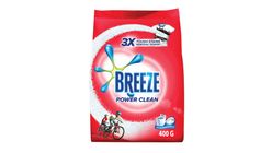 Breeze Power Clean Powder Detergent 400g