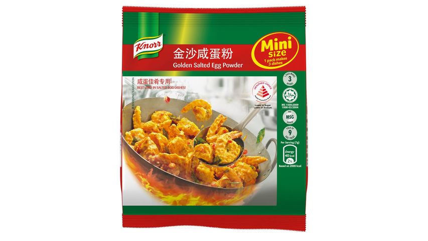Knorr Golden Salted Egg Seasoning Powder 110g