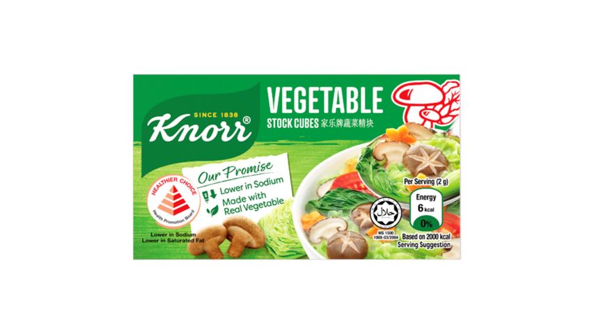 Knorr Stock Cubes Vegetable 60g