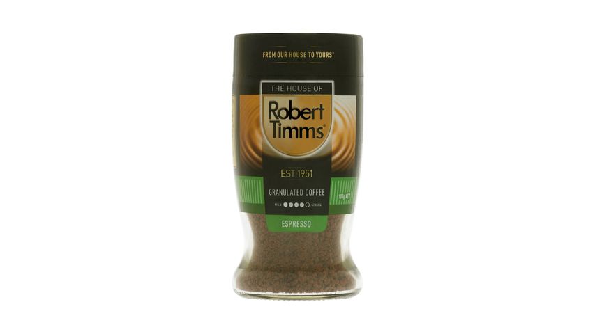 Robert Timms Granulated Espresso Extra Dark Roast 100g