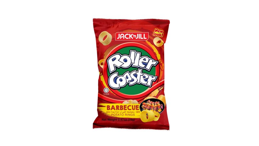 Roller Coaster Potato Rings - Barbecue 70g