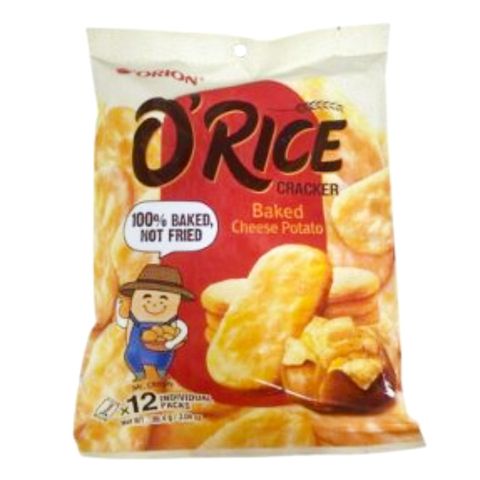 Orion O Rice Baked Cheese Potato Crackers 86.4g