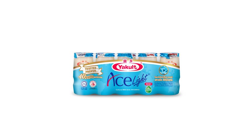 Yakult Ace Light Cultured Milk Drink 5s x 80ml