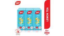 Yeo's Lemon Tea Packets Beverage 6 x 250ml
